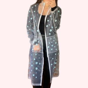 Vintage Trend Les Copains Festival Sheer Dot Jacket